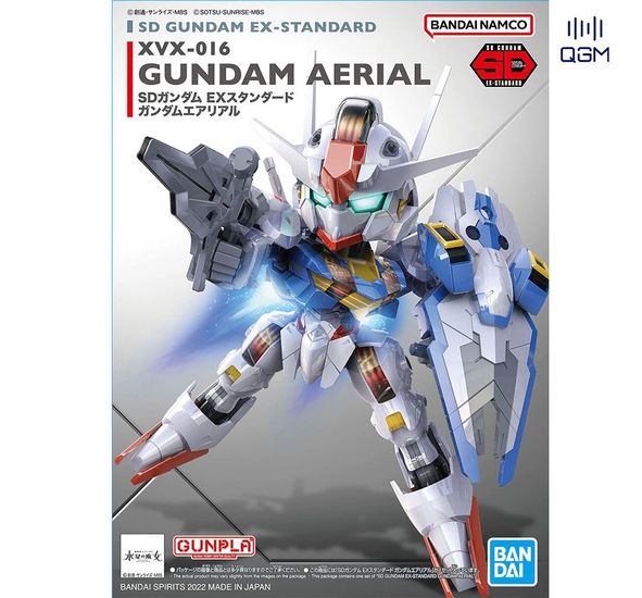 Bandai SD Gundam Aerial Ex Standard