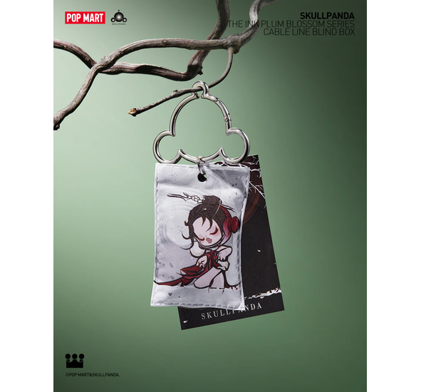 กล่องสุ่ม POP MART SKULLPANDA The Ink Plum Blossom Series-Sachet Pendant