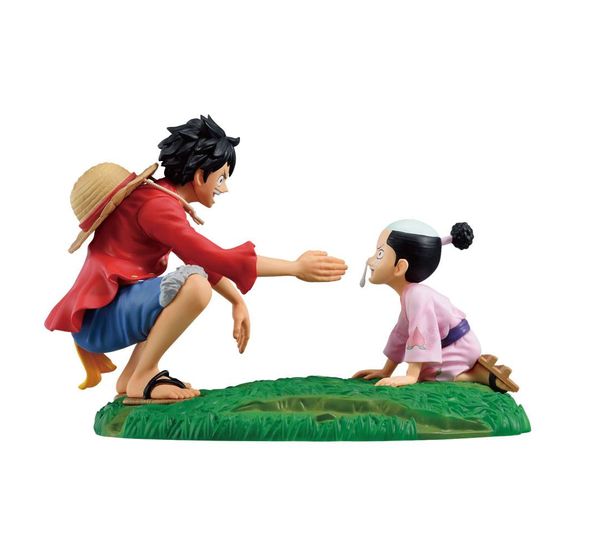 Ichiban Kuji  One Piece  Revible Moment Kozuki Momonosuke & Monkey D. Luffy Prize C