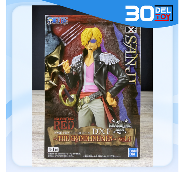 Banpresto Onepiece Film Red Dxf The Grandline Men Vol.4 Sanji