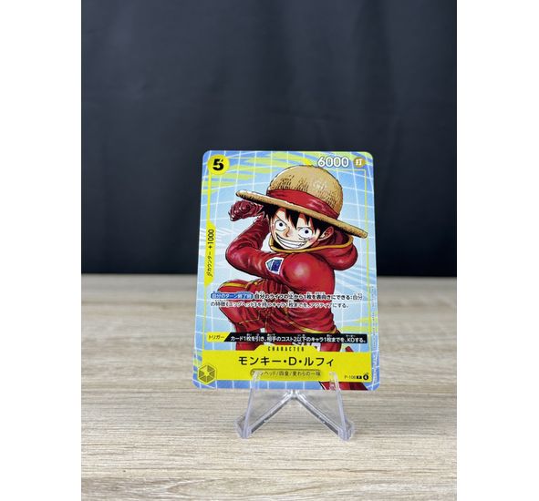 One Piece Card Promo P-106 Monkey D. Luffy Japanese มีตำหนิ
