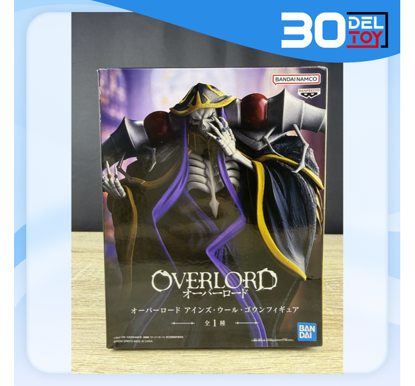 Banpresto Overlord Ainz Ooal Gown กล่องมีตำหนิ