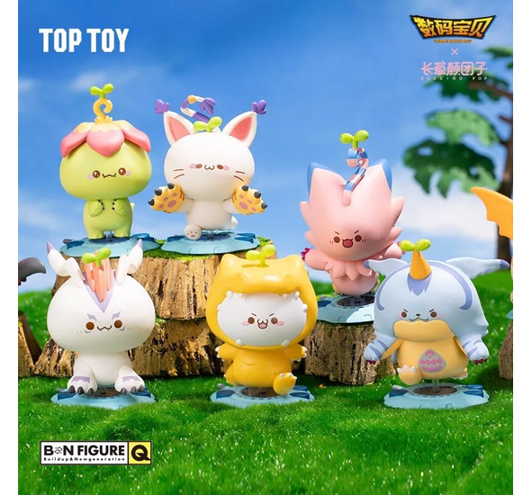 กล่องสุ่ม Digimon - BN FIGURE Q - Budding Pop X Digimon Adventure