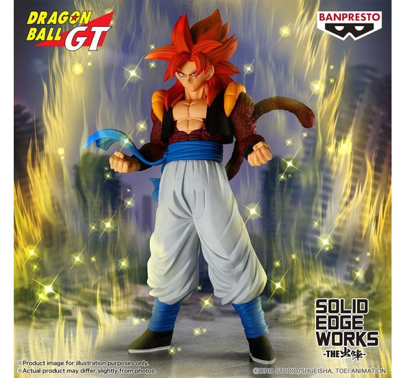 Banpresto Dragon Ball GT Solid Edge Works  Super Saiyan 4 Gogeta