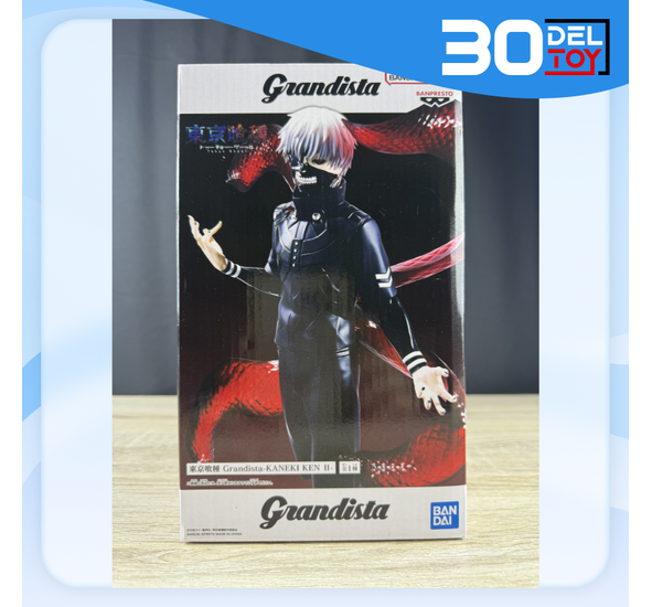 Banpresto Grandista Tokyo Ghoul Kaneki Ken II กล่องบุบด้านหลัง