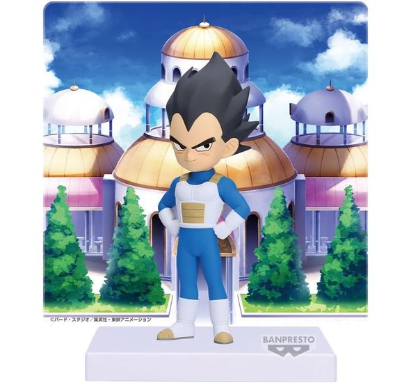 Banpresto Dragon Ball Daima Vegeta  Mini Figure With Panel