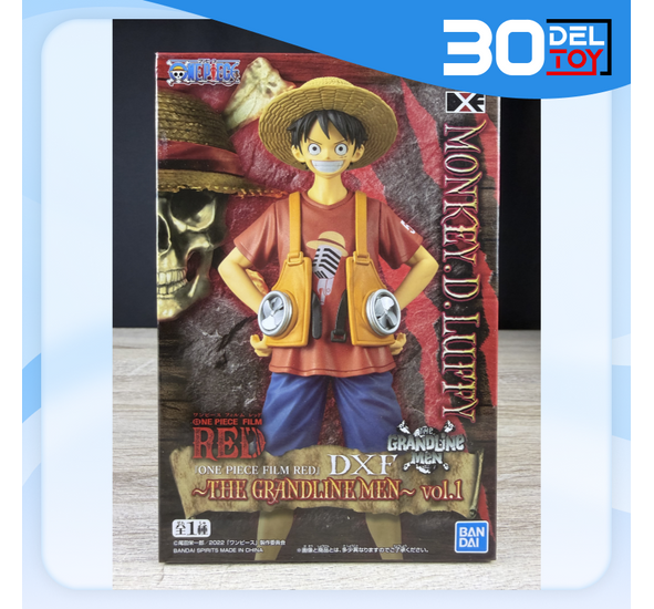 Banpresto Onepiece Film Red Dxf The Grandline Men Vol.1 Luffy