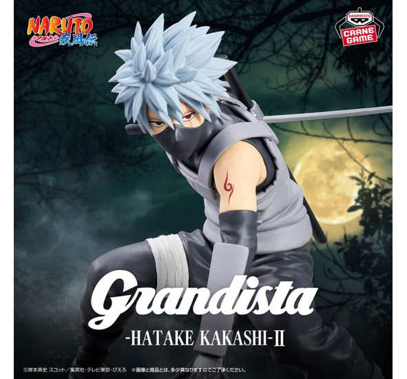 Banpresto Grandista Naruto Shippuden Hatake Kakashi II