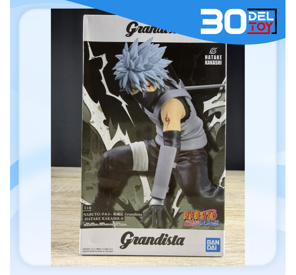Banpresto Grandista Naruto Shippuden Hatake Kakashi II กล่องมีบุบเล็กน้อย