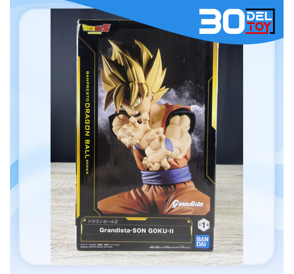 Banpresto Dragon Ball Z Grandista Son Goku II กล่องบุบ